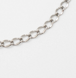 Load image into Gallery viewer, Silver Dainty Curb Chain Bracelet
