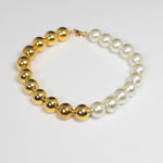 Load image into Gallery viewer, Golden Pearl Bracelet
