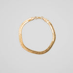 Load image into Gallery viewer, Gold Herringbone Bracelet
