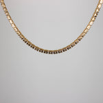 Load image into Gallery viewer, Gold Tennis Necklace
