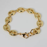 Load image into Gallery viewer, Gold Anchor Chain Bracelet
