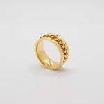 Load image into Gallery viewer, Gold Curb Ring
