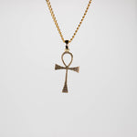 Load image into Gallery viewer, Large Gold Ankh
