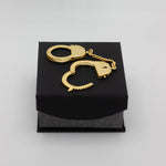 Load image into Gallery viewer, Gold Handcuff Keychain
