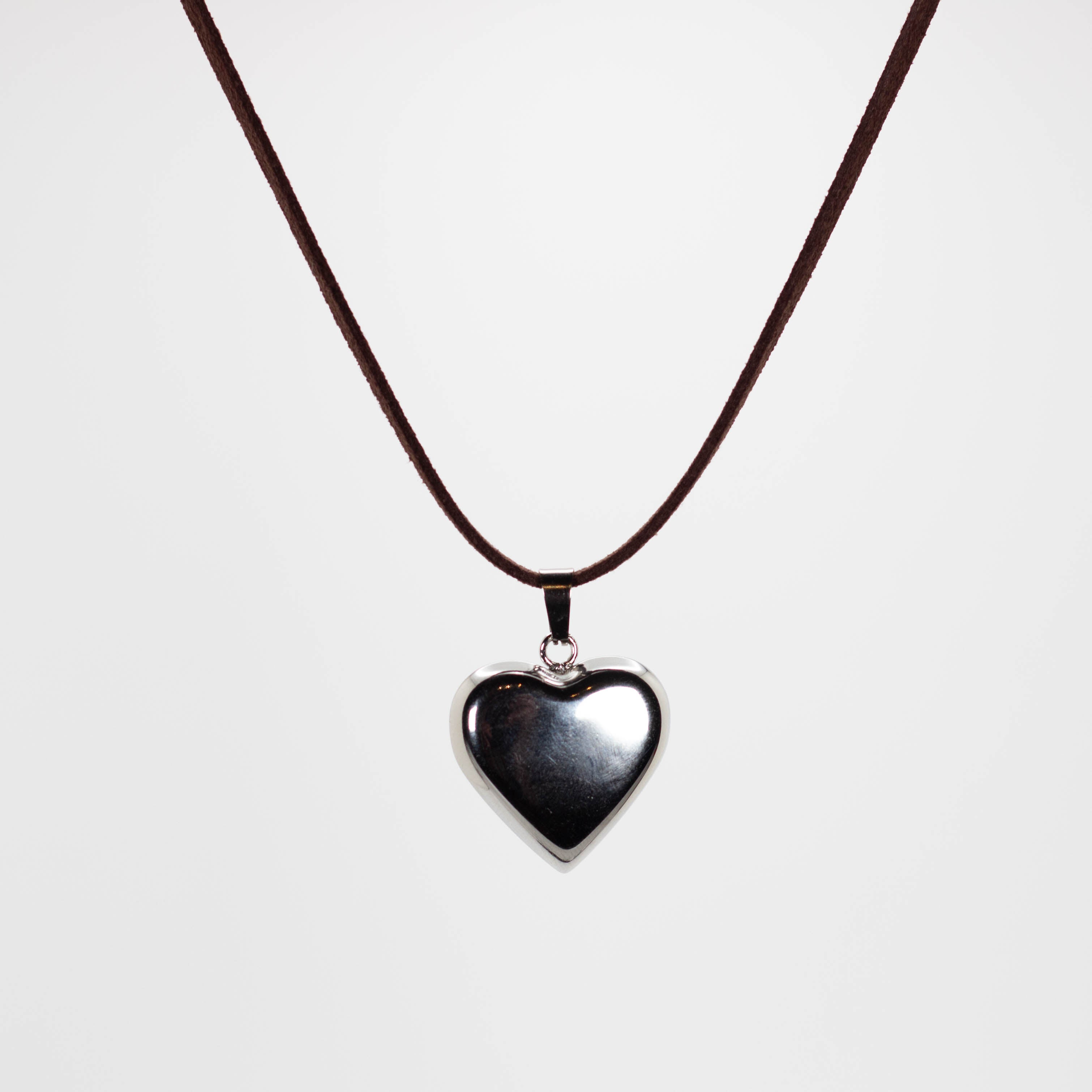 Large Silver Heart