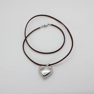 Large Silver Heart