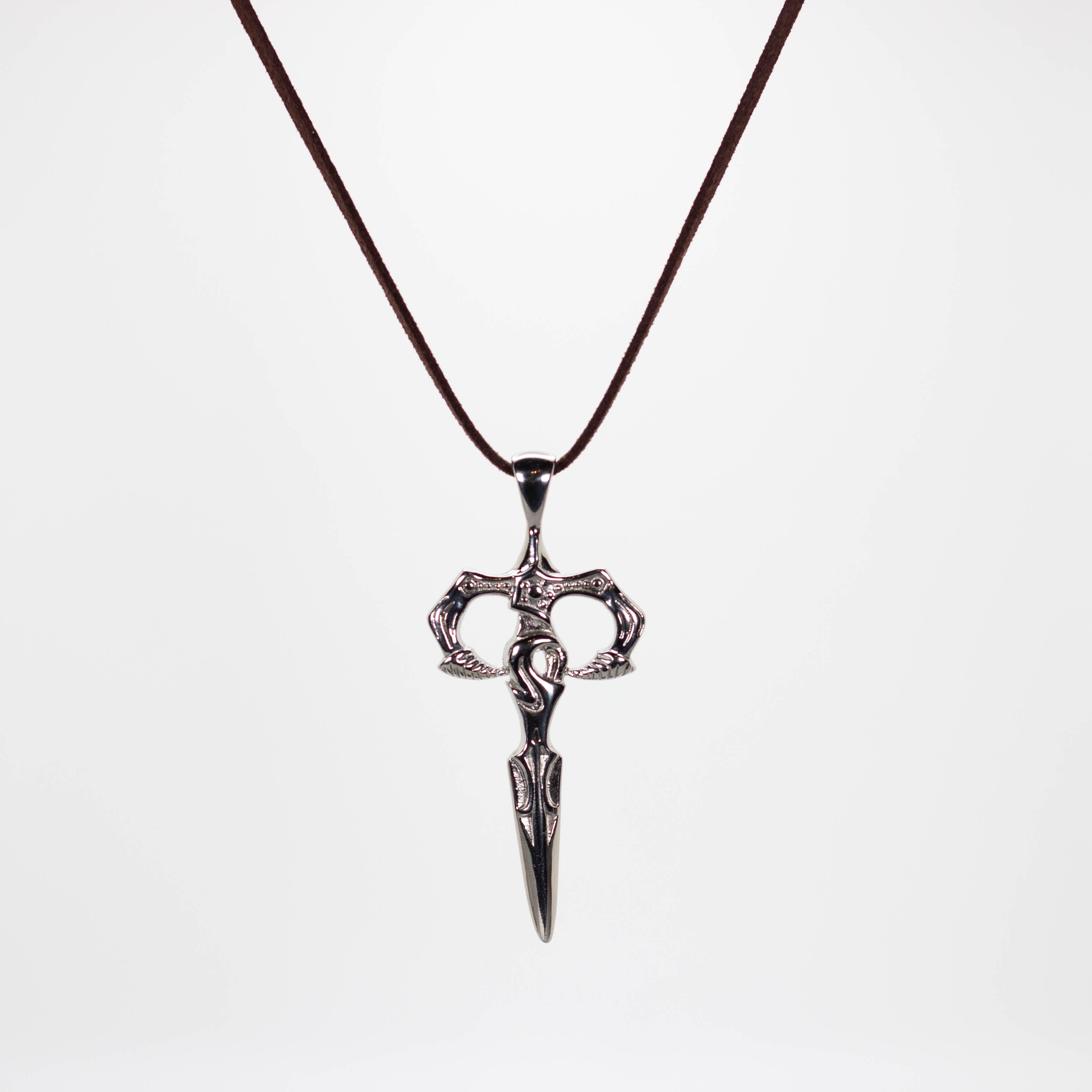 Large Silver String Sword