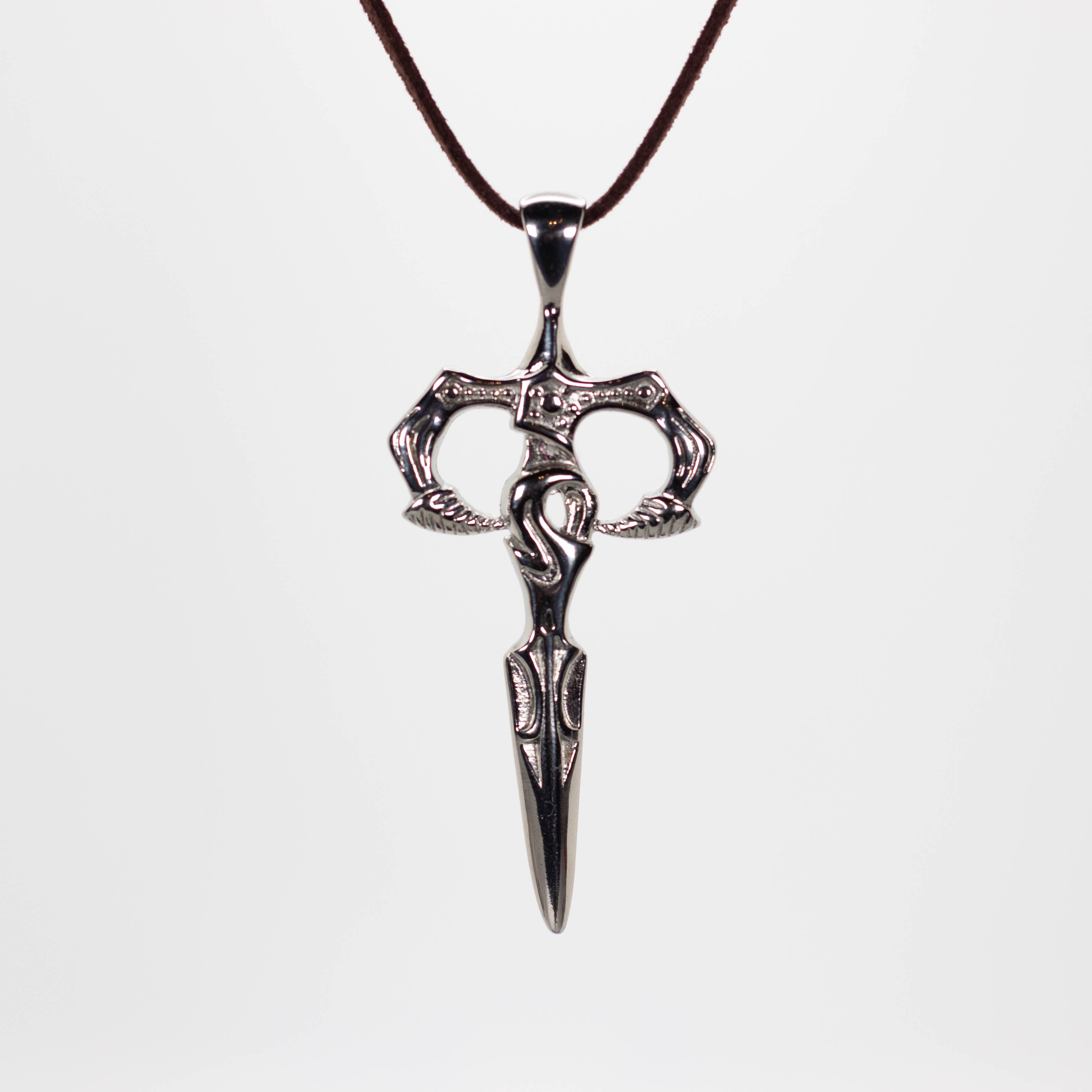 Large Silver String Sword
