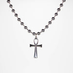 Load image into Gallery viewer, Silver Ball Large ANKH
