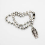 Load image into Gallery viewer, Silver Ball Large Our Lady G
