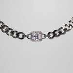Load image into Gallery viewer, Silver Diamond Cuban
