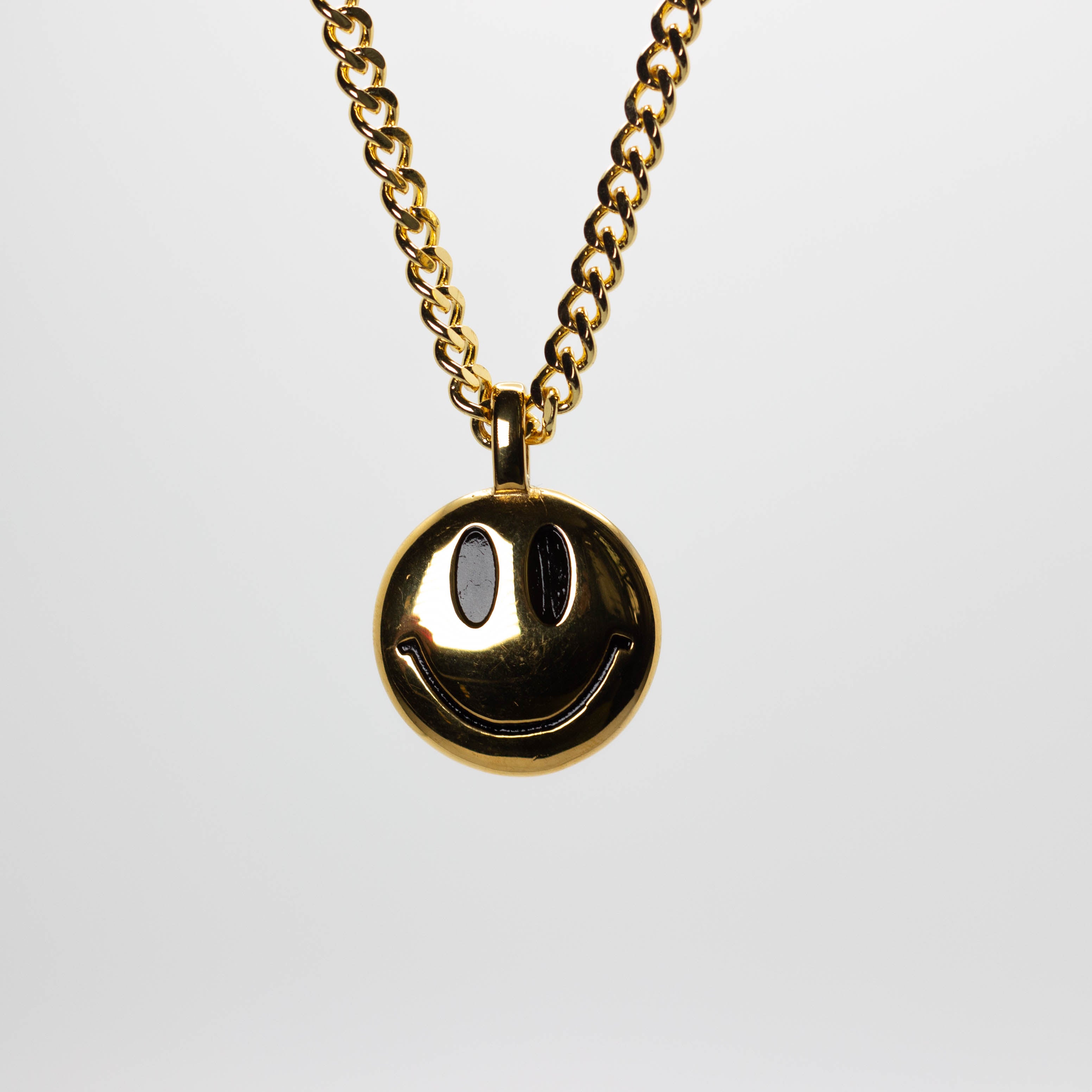 Large Gold Smiley